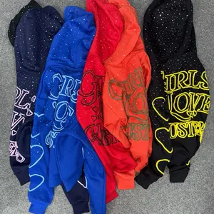 Girls Love Hustlers Space ZipUps