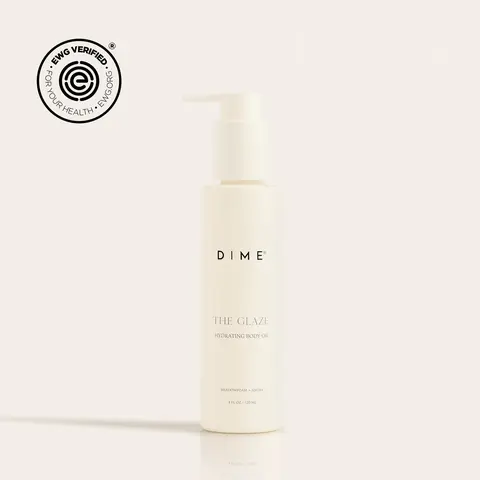 DIME The Glaze Hydrating Body Oil | Nourishing Body Moisturizer for Dry Skin & Lasting Hydration