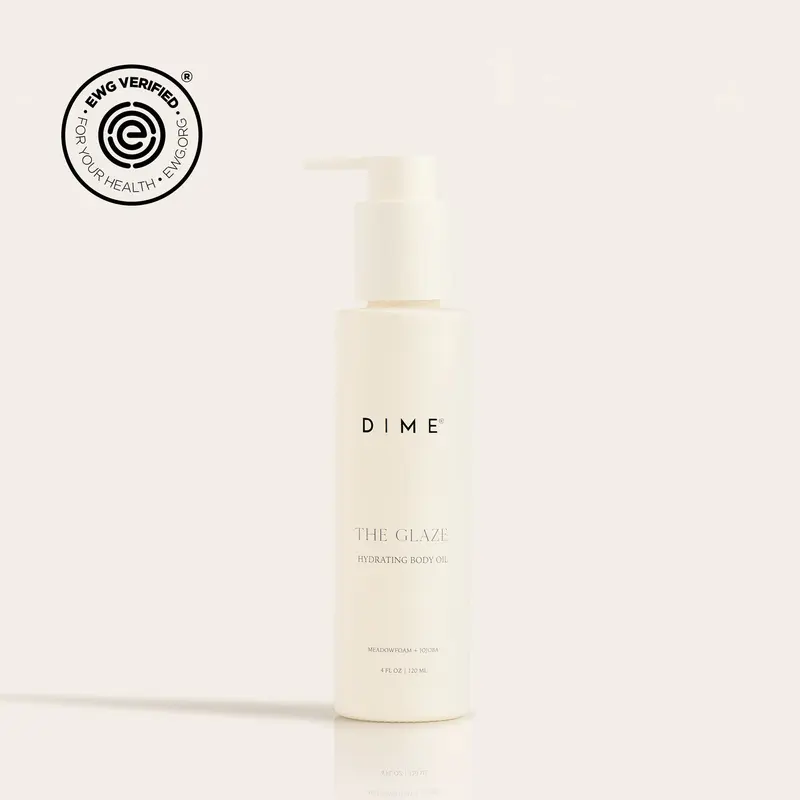 DIME The Glaze Hydrating Body Oil | Nourishing Body Moisturizer for Dry Skin & Lasting Hydration