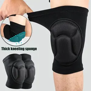 Unisex Turtle Shell Knee Pads Thick Sponge Anti Collision Protective Gear for Dance Volleyball Roller Skating Yoga Floor Work Gardening