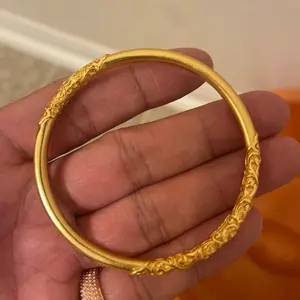 gold-plated brass bracelet