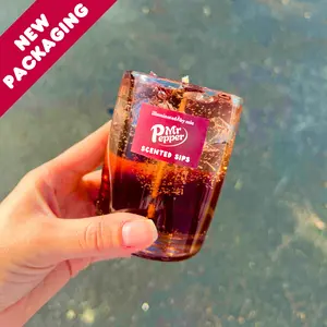 illuminatedbymia Scented Sips Candles - Long Lasting Extended Burn Time, Hand Poured with Premium Ingredients, Paraben & Phthalate Free Candle, Cute Candle Gift Decor Fragrance Decoration