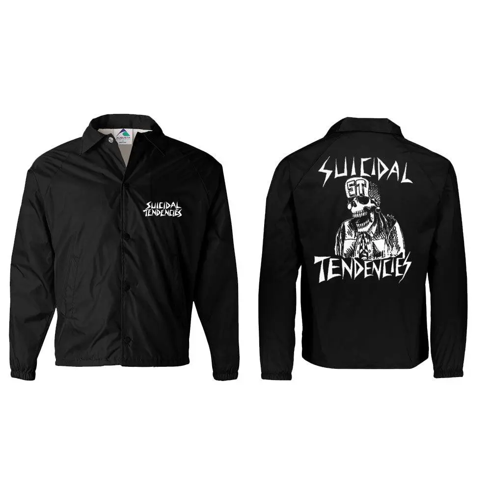 Suicidal Tendencies Flipskull Windbreaker Coach Jacket Metal Punk