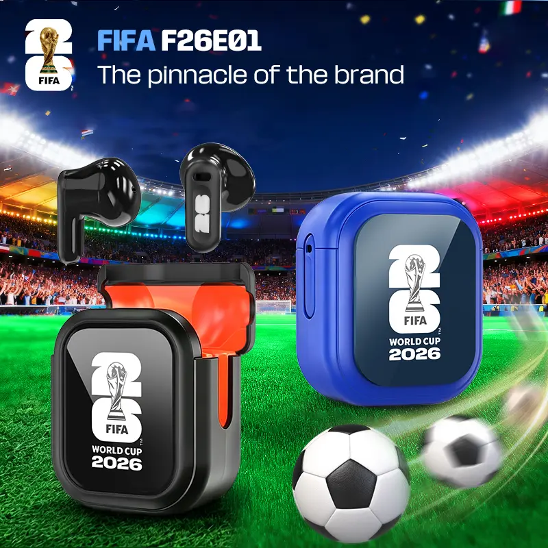 FIFA World Cup 2026 Official Merchandise NE20 AI Translation Earbuds Real Time , Language Translator Earbuds with 135 Languages & Accents, Support 8 Translation Modes, 60H Playtime for Study & Travel