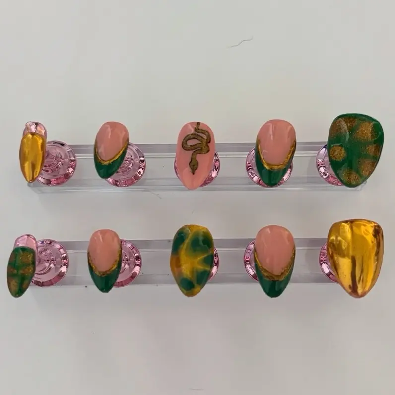 hand made press on nails