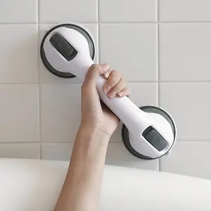 Non-Slip Bathroom Shower Handles, Bathtub Armrests 2Pack Heavy-Duty Suction Cup Mounting, Reliable Grip, Easy Installation No Drilling Required, for Tiles, Glass & Plastic Surfaces - Bathroom Safety Assist Bar