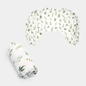 New Boppy Nursing Pillow Organic Cotton Cover