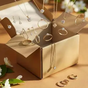 Emprende with Our Jewelry Box Choose Your Products During the Live Stream Featuring Earrings Necklaces and Rings