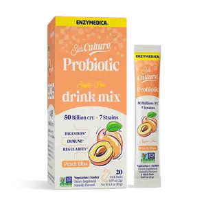 SubCulture™ Peach Bliss Sugar-Free Probiotic Drink Mix