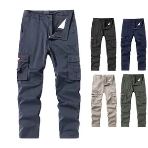 Single pack — men’s solid-color cargo pants with multiple pockets, breathable and comfortable straight-leg design; casual, versatile men’s bottoms with side pockets, suitable for everyday wear and outings, ideal as a holiday gift.Fathersdaygift