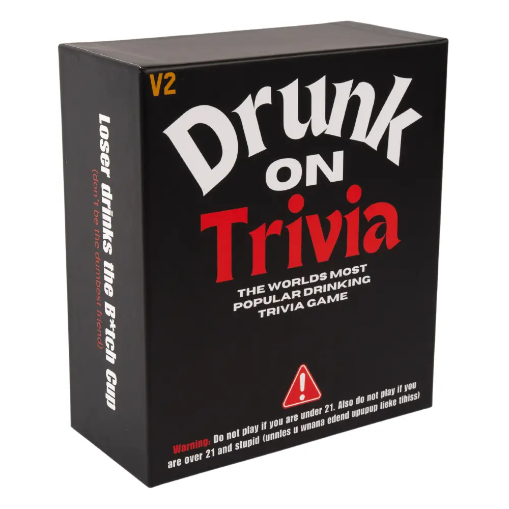 Drunk on Trivia - The World’s Most Popular Drinking Trivia Game - 500 Trivia questions to Compete with your Friends in a Trivia Battle where the Smart