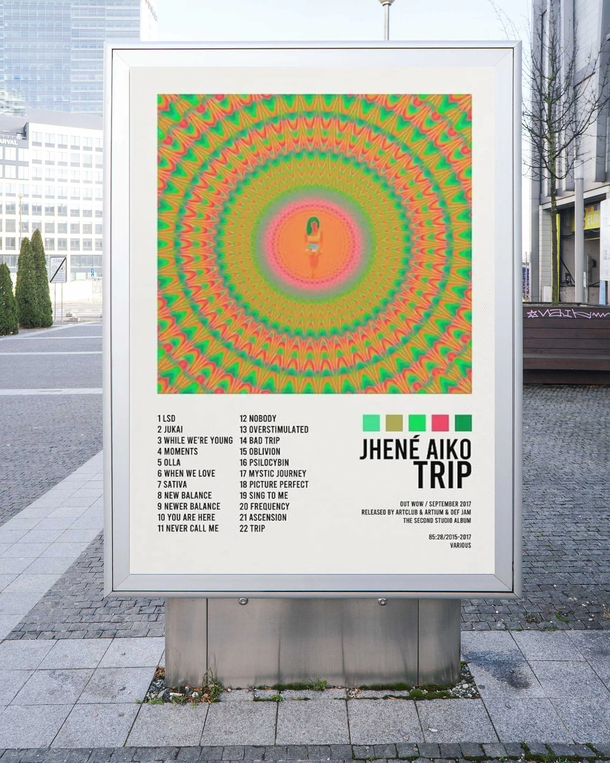 aikoページ Jhene Aiko Poster Jhene Aiko Trip Art Poster - TikTok Shop