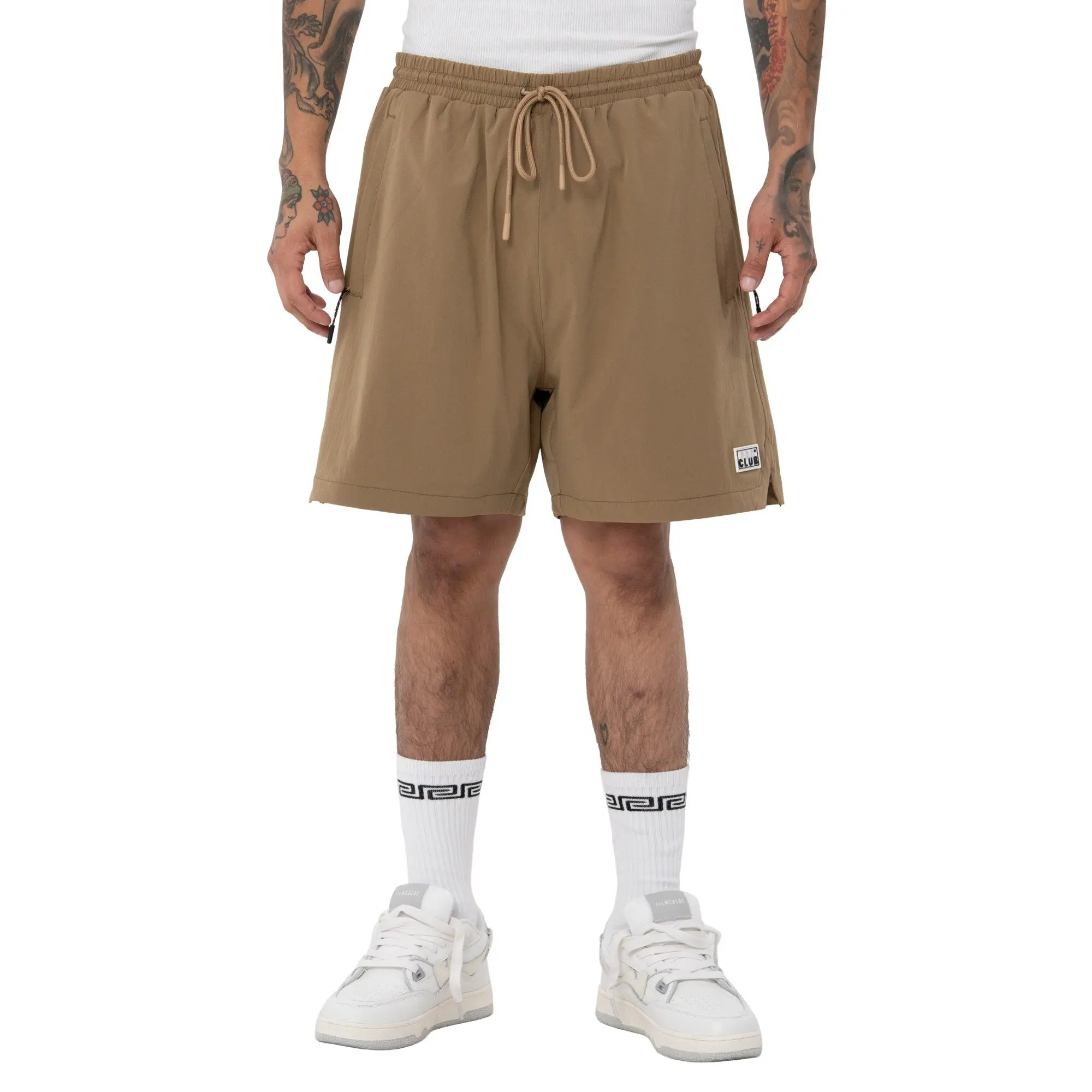 Pro Club Men's High Stretch Nylon Active Shorts - 5.5 In Inseam, Athletic Training, Breathable Fitness, Casual Sports, Drawstring Styles, Athletic Training Shorts, Breathable Fitness Shorts