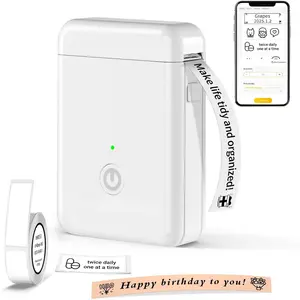 Label Maker Machine with Tape, X1 Portable Bluetooth Mini Label Printer, Support Pre-Cut & Continuous Label, Wireless Small Label Makers with Versatile App for School Home Office Organization