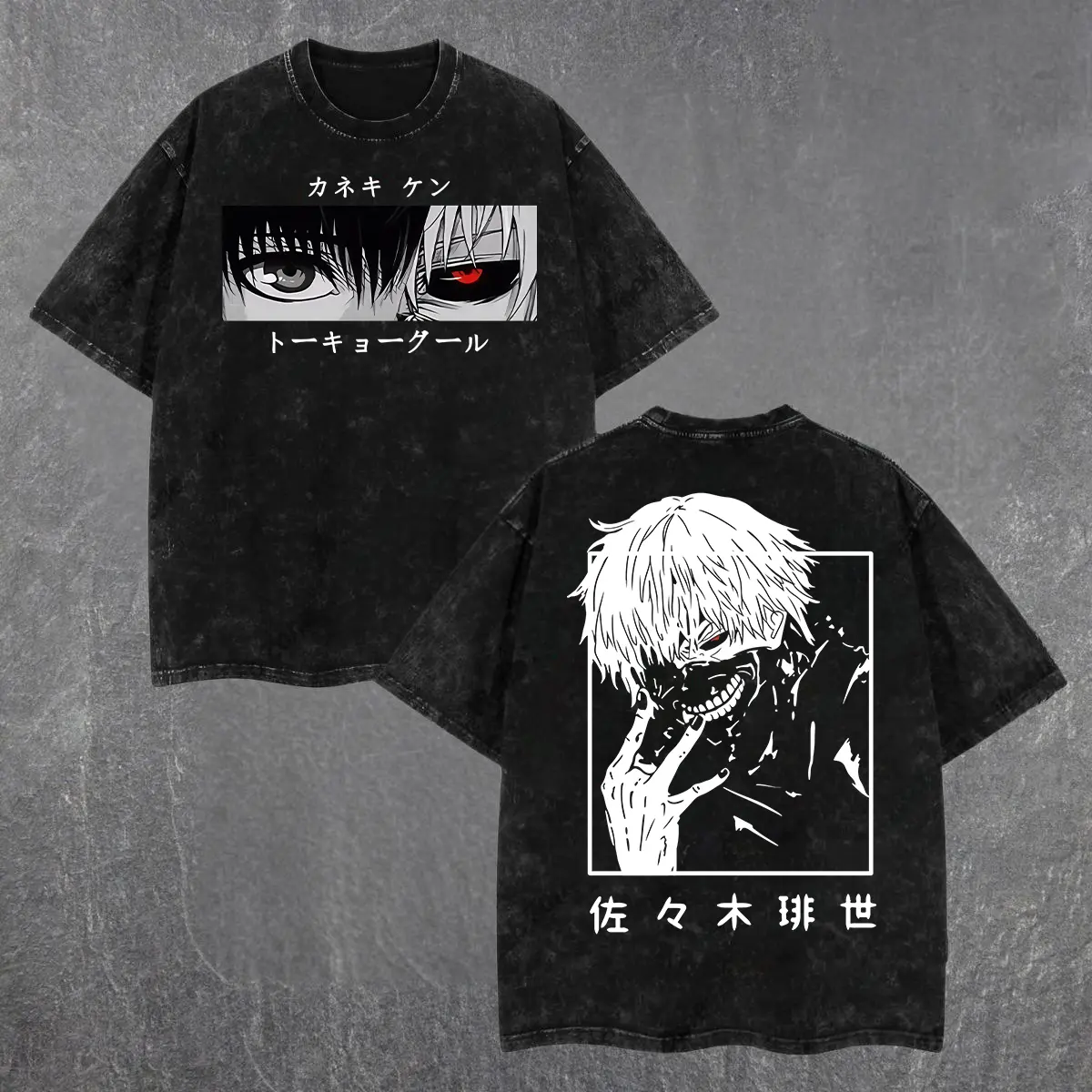 Japanese Anime Kaneki Ken Shirt T Ghoul T-shirt Men Kawaii Manga Graphic Tees Fashion Tshirt T-shirts, Sweater, Hoodies – Suitable for All Genders