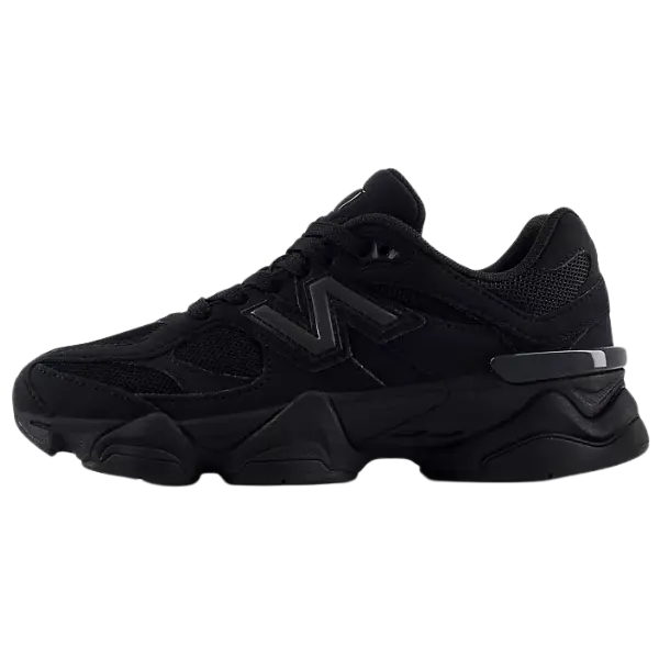New Balance 9060 Triple Black Cat Youth / Women's Perfect Casual Daily Lifestyle Sneaker Fashion Footwear Gym Walking Shoe Running Sneaker Girl