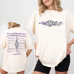 [COMFORT COLORS] Kai Azer I Love You In Powerless Shirt, Kai Azer Powerless T-shirt, Kai And Paedyn Shirt, Powerless Shirt, Bookish Gifts