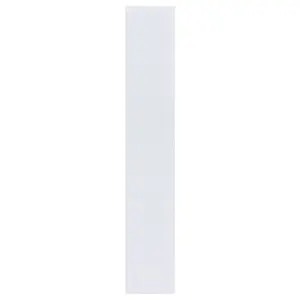 Theo 71-inch 6-shelf Bookshelf White