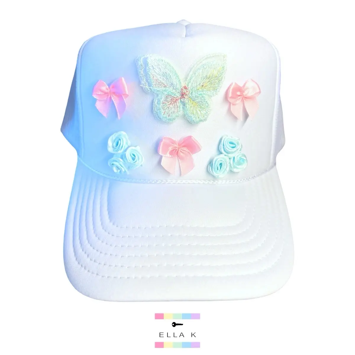 Butterfly Coquette Trucker Hat
