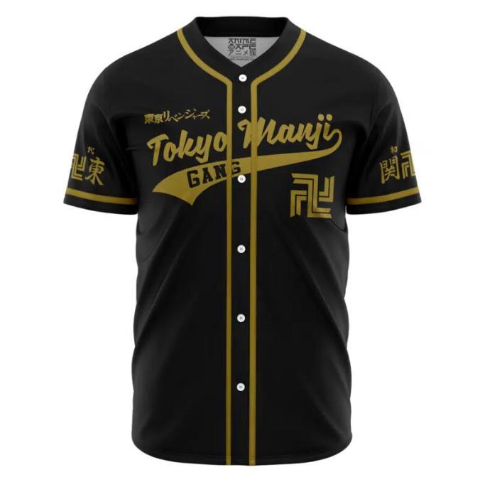 Tokyo Manji Gang -Inspired Baseball Jersey Anime – Personalized Tokyo Revengers.AnimE Cosplay Shirt