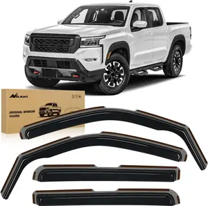 Nilight in-Channel Rain Guards for Frontier Crew Cab 2022 2023 2024 2025, Vent Window Visors, Original Window Deflectors-4PCS Car Accessories Auto Accessories  dealsforyoudays