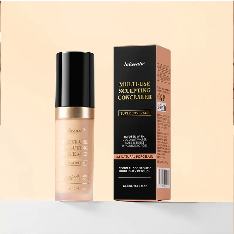 Lakerain Multi-Purpose Concealer Balm, Long-Lasting Full Coverage, Natural Finish, Perfect for Imperfections & Blemishes