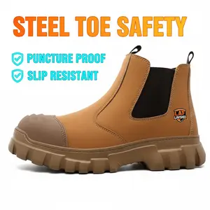 HYS Lightweight Industrial Safety Shoes Steel Toe Puncture-proof Smash-proof Splash-proof Anti-slip Breathable - Multiple Colors Available SpringStatements all-season hikina shoe Lightweight Indestructible Safety Shoes work boot