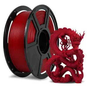 Flashfoge Ruby Red Rapid PLA Filament 1.75mm , 500mm/s High Speed Printing, 3D Printer Filament 1kg Spool, Dimensional Accuracy +/- 0.02mm, Enjoy Exceptional Print Quality