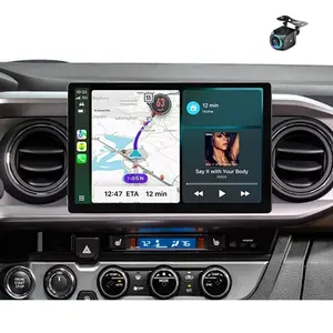 13.1'' 2K Android Radio for【Toyota Tacoma 2015-2022】Android 13 Car Stereo Radio Support Wireless Carplay Android Auto/WiFi/Bluetooth/GPS/Mirrorlink/Backup Camera 2+64GB Gps Navigation