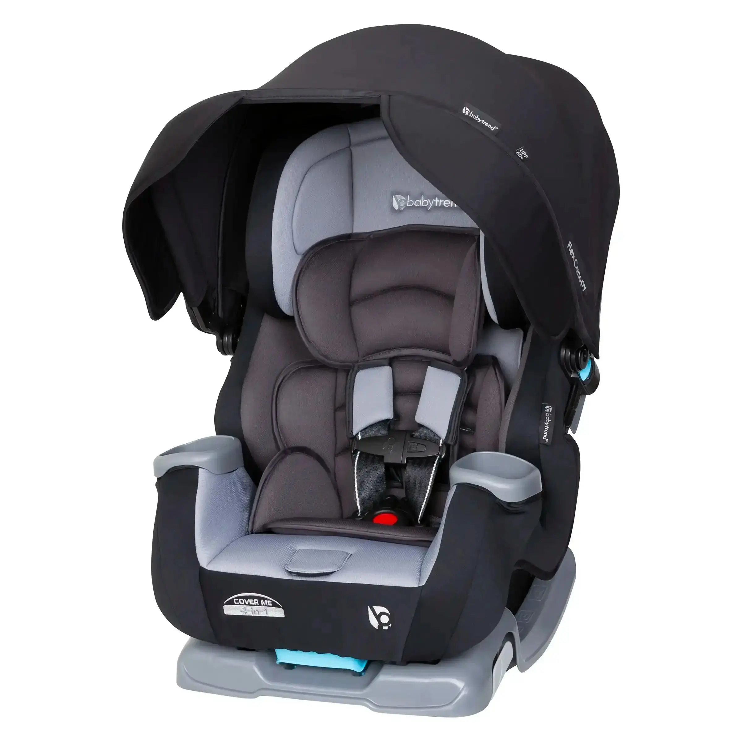 Baby Trend® Cover Me™ 4-in-1 Premium Adjustable Convertible Infant Car Seat w/ Integrated Canopy & Side Impact Protection Baby Trend® Cover Me™ 4-in-1 Premium Adjustable Convertible Infant Car Seat w/ Integrated Canopy & Side Impact Protection