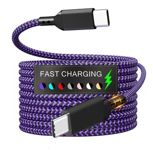 100w USB C to USB C Cable, Fast Charging for Cellphone, Macbook, iPad, Dell Xps, iPhone 17/16/15, Samsung Galaxy, Lg, Moto G, Google Pixel, Xiaomi, Type C Cable