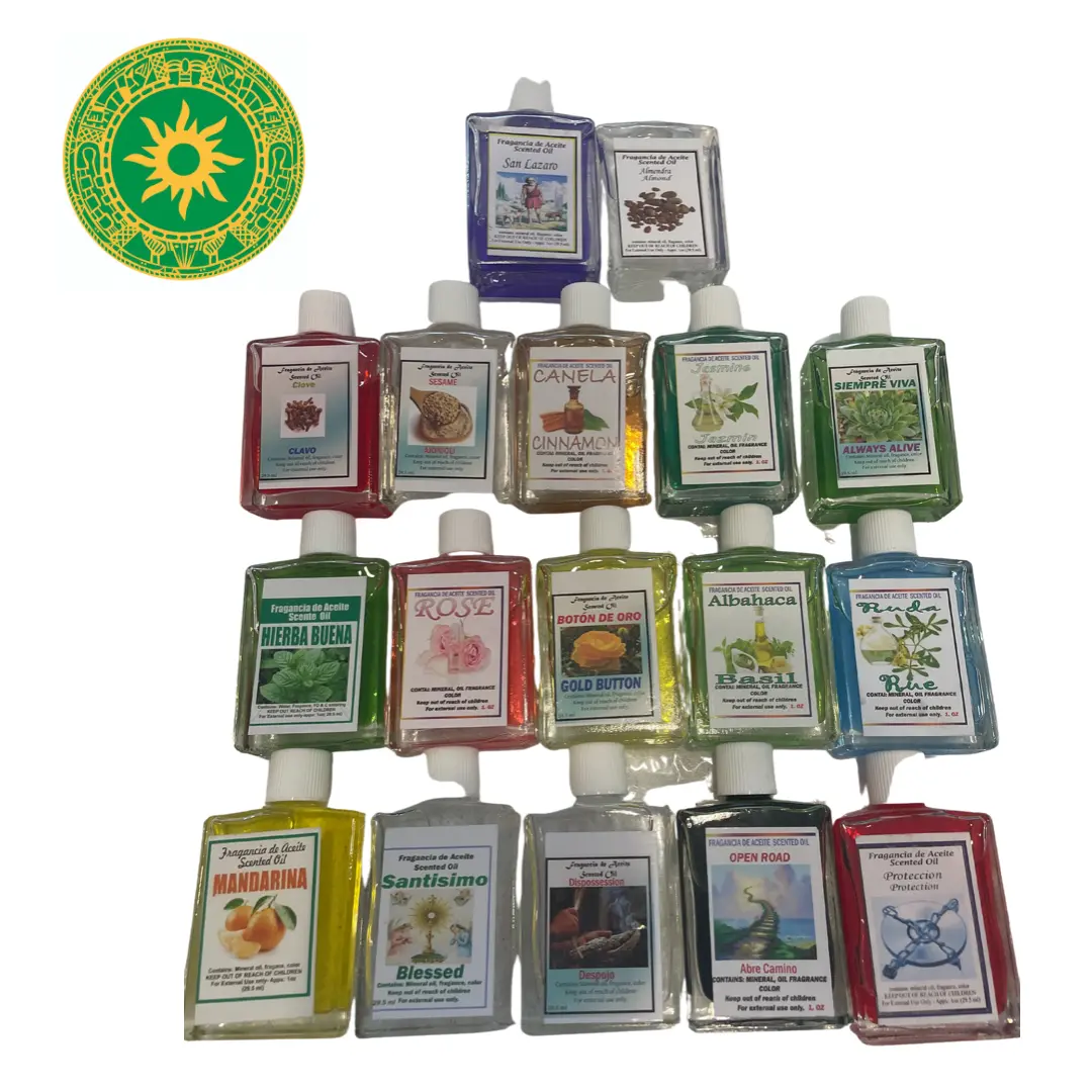 17 Aceites de San Lazaro (Babalu Aye) | Set de Muestras Aromaticas Espirituales | Inshe Miami