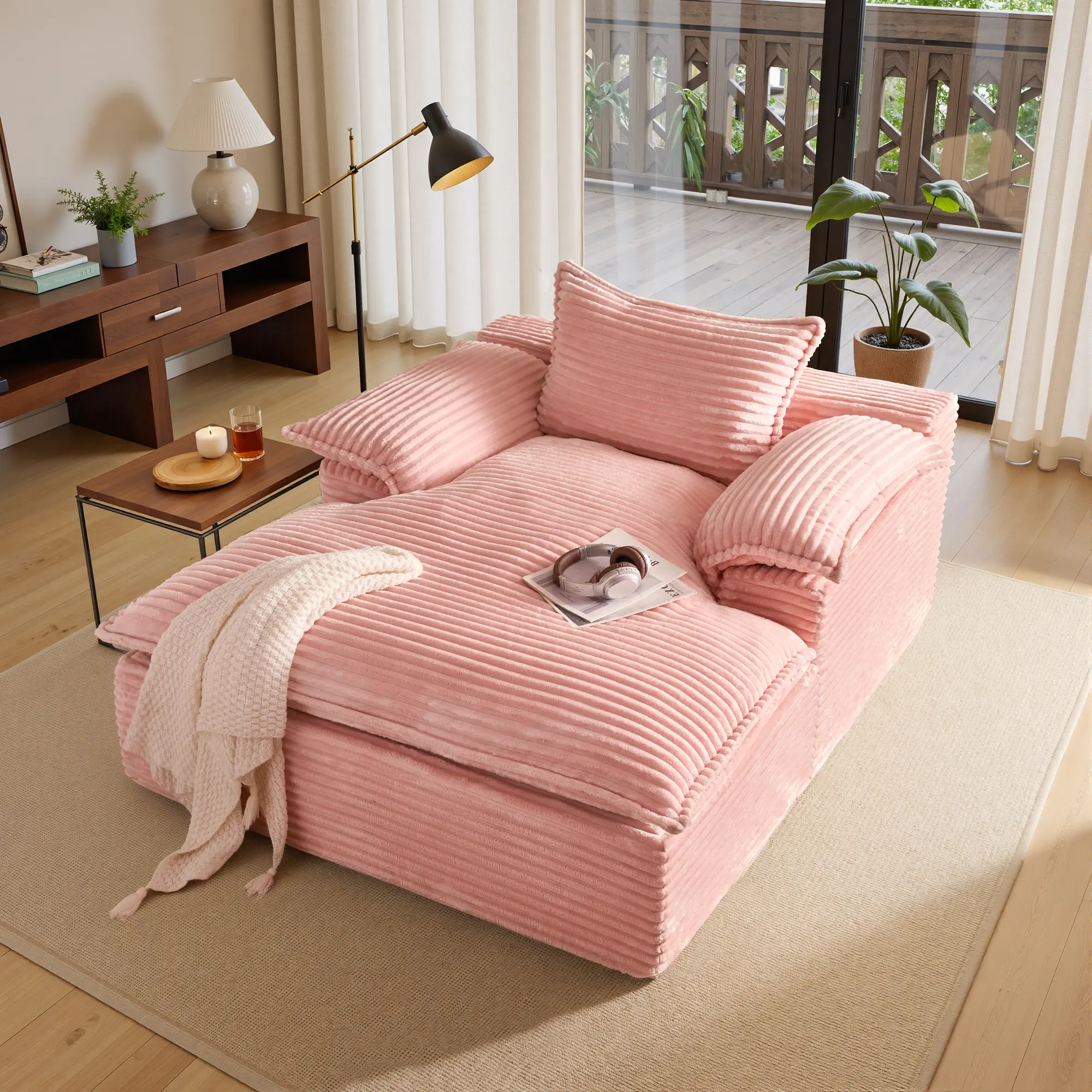 Pink Plush Corduroy Pro