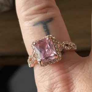 Fashion Elegant Zircon Decorated Ring, Elegant Glittering Ring, Fashion Jewelry for Party, Daily Clothing Decor, Trendy All-match & Exquisite Jewelry for Birthday Gift