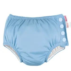 Heccei Eco-Friendly Reusable Baby Swim Diaper | 5 Sizes | Washable & Waterproof Infant Swimwear Ages 0-3Y