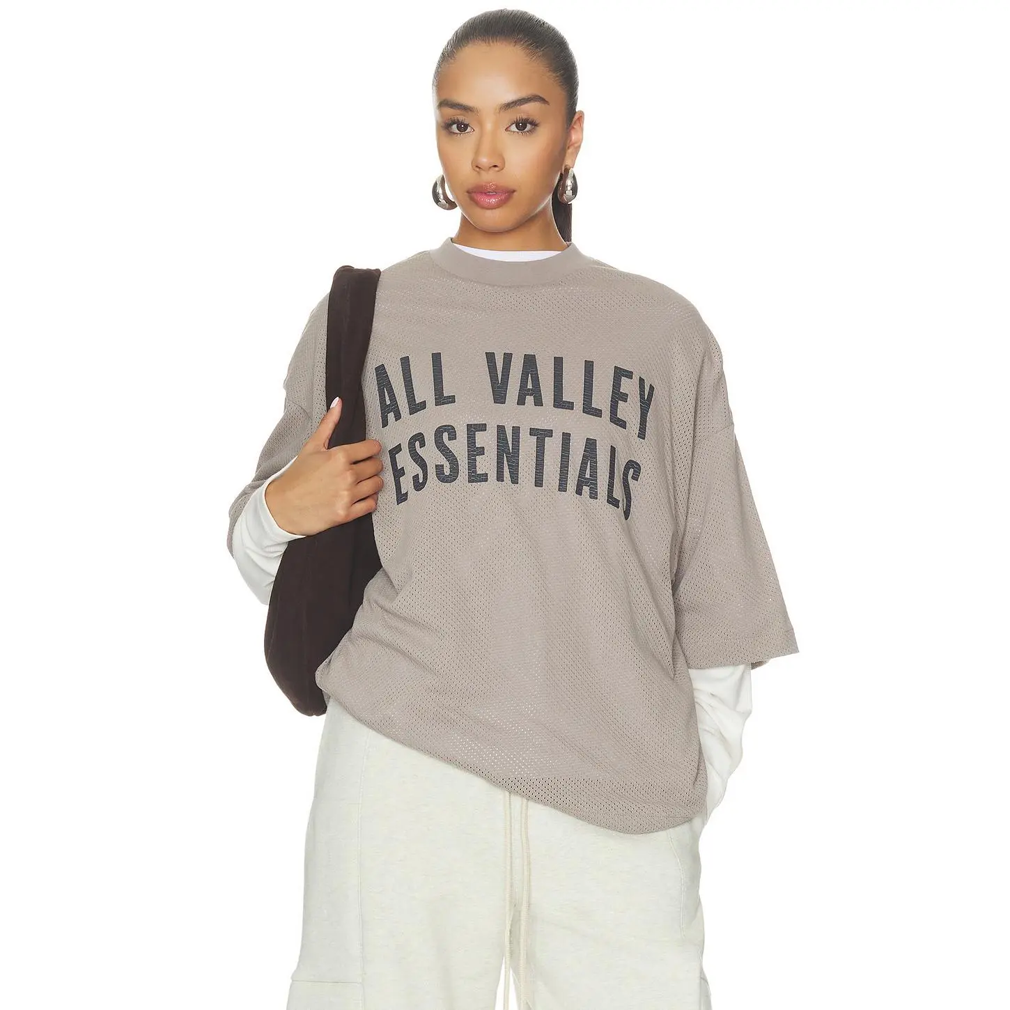 Fear of God ESSENTIALS Merch Tee in Seal