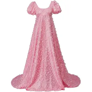 Daphne Dress Regency Women's Elegant Lace Dress Pink