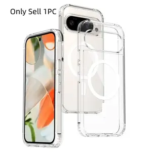 Please Select A Model To Purchase For Magsafe Magnetic Clear Case For Google Pixel 10 9 8 7 Pro XL 9A 8A 7A Transparent Magnet Shockproof Bumper Cover Phone Shell