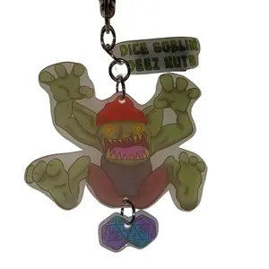 Keychain Mizmy Craft Dice Goblin Deez Nuts