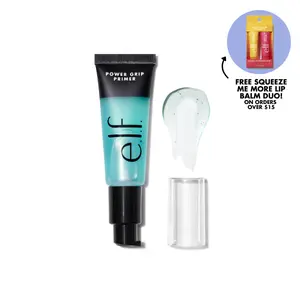 e.l.f. Power Grip Primer, Gel-Based Long-Lasting Makeup Primer, Hydrating Dewy Finish, Non-Comedogenic, Vegan & Cruelty Free, 3 Sizes