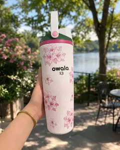 Owala 30oz FreeSip Water Bottle – Limited Golf Theme (Zalea Masters)