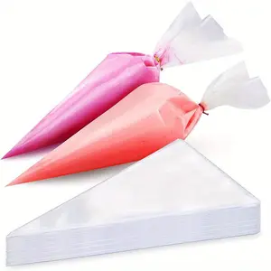 Disposable Piping Bag Pastry Bags Icing Fondant Cake Cream Bag for Decorating Pastries Cakes Baking Tools