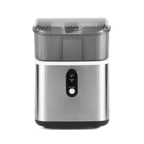 Antarctic Star X1 Automatic Countertop Icemaker - 35lbs/day Residential Ice Making Machine, Self-Cleaning Kitchen Appliance with Removable Ice Basket, 43db Quiet Run for Home Bar Parties (Soft Chewable Pellets for Everyday Drinks)
