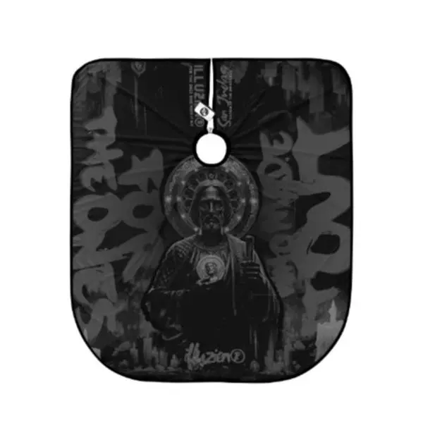 San Judas PRO Cape - Personalized Waterproof Salon Apron for Haircut