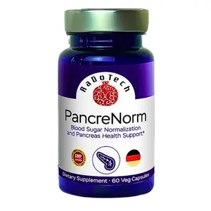 RaDoTech PancreNorm Natural Metabolic Balance Support Supplement 60 Veg Capsules for Daily Wellness & Energy Harmony