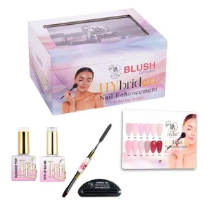 #2 BLUSH Box Set - HyGEL® Hybrid Gel Nail System Raspberry Apricot