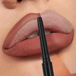 1 Pc Matte Lip Liner Lipstick Pen, Matte Lip Pencil, Accurate Defind Lip Lines, Waterproof Long-lasting Smooth To Glide, Multiple Colors To Chose, Soft Velvet Texture Suitable for All Types, Perfect Daily Makeup