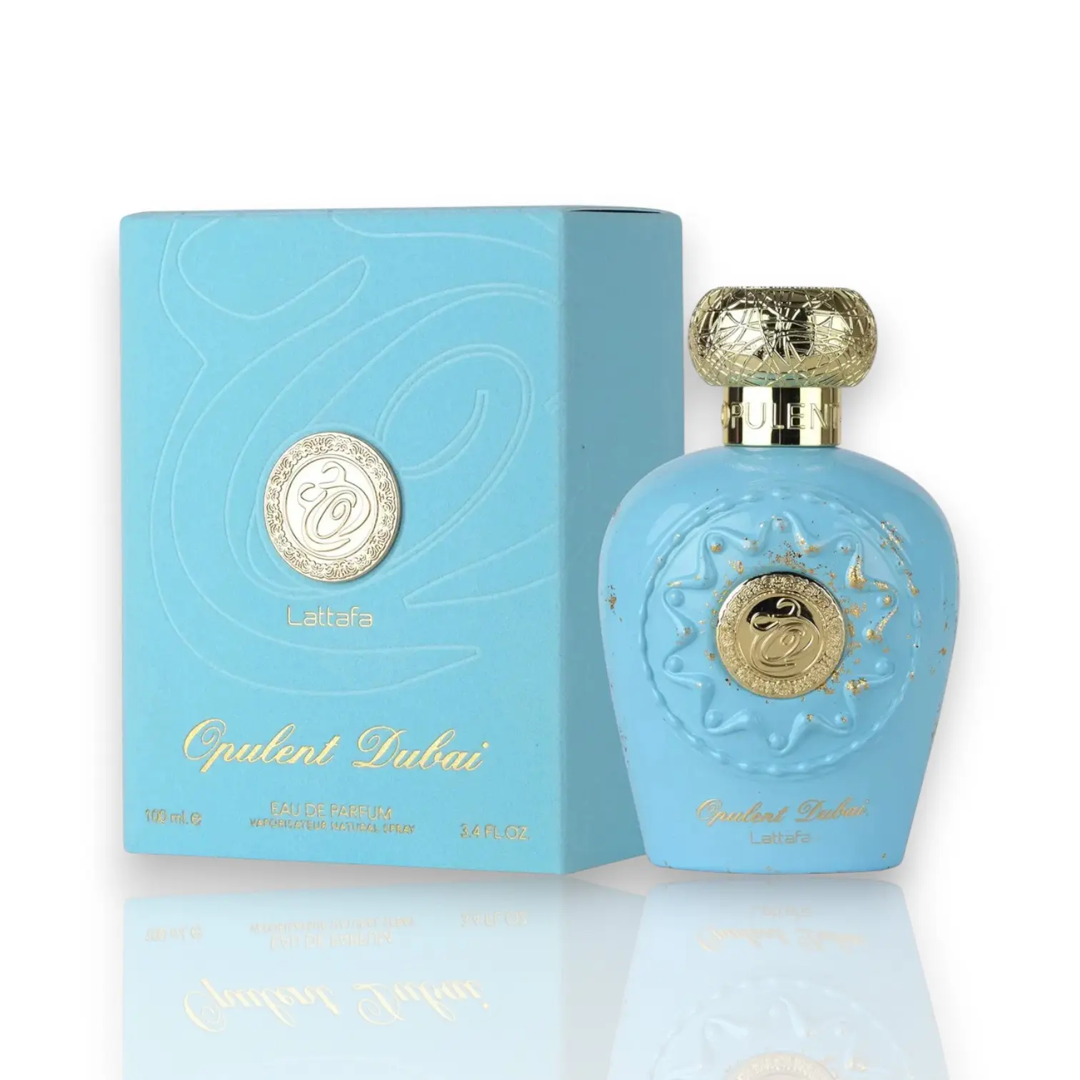 Lattafa | Opulent Dubai | Unisex Fragrance | 100 Ml (3.4 OZ) | Eau De Parfum | Mango - Grapefruit & Lemon