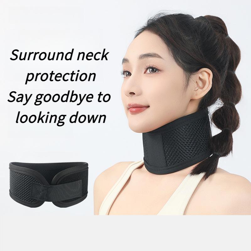 Soft Foam Neck Brace Universal Cervical Collar, Adjustable Support Brace for Sleeping - Relieves Pain and Spine Pressure, Neck Collar After Whiplash or Injury