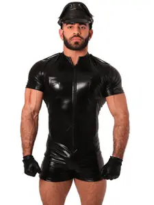 Men's Fitness Jumpsuit, Bold Performance Wear, Menswear, Ideal for Workouts & Shows, Comfortable & Stylish Design, Perfect for Active Men